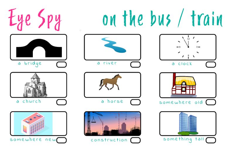 Eye Spy Free Printables